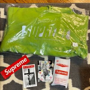 Supreme SS 2020 Reflective Cutout Hoodie